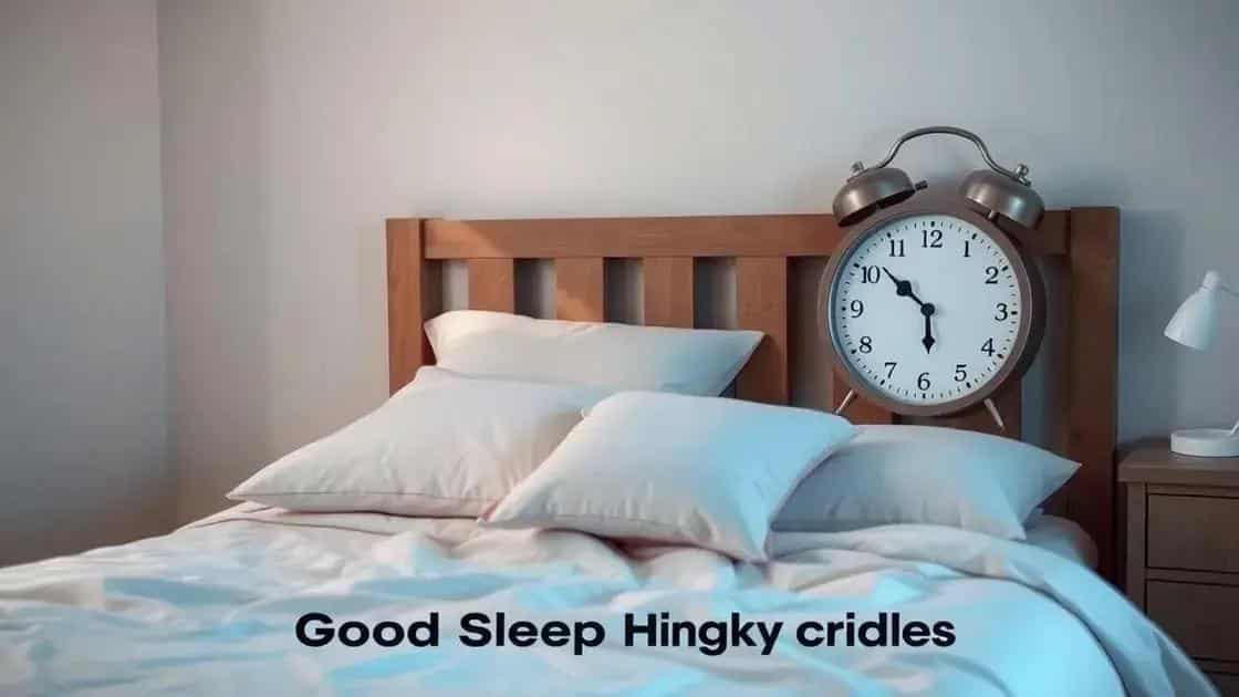 practical tips for improving sleep hygiene