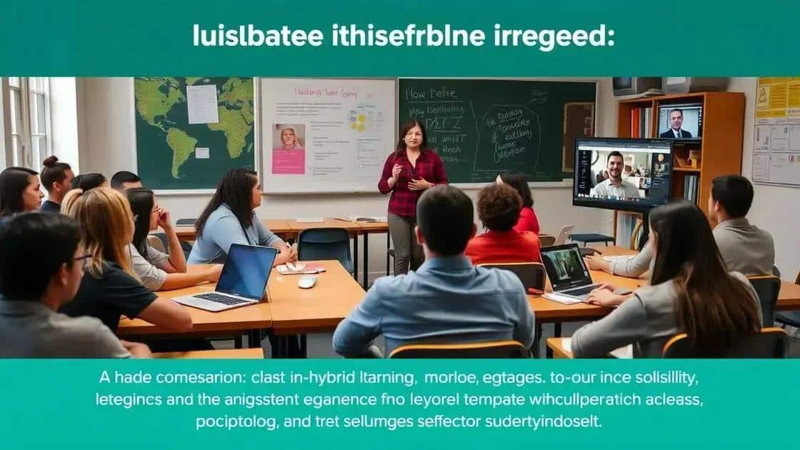 Challenges and solutions in hybrid learning
