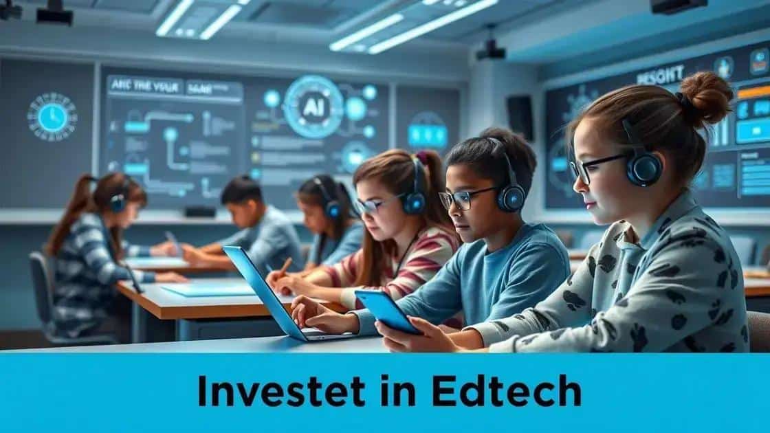 Future predictions for edtech investment