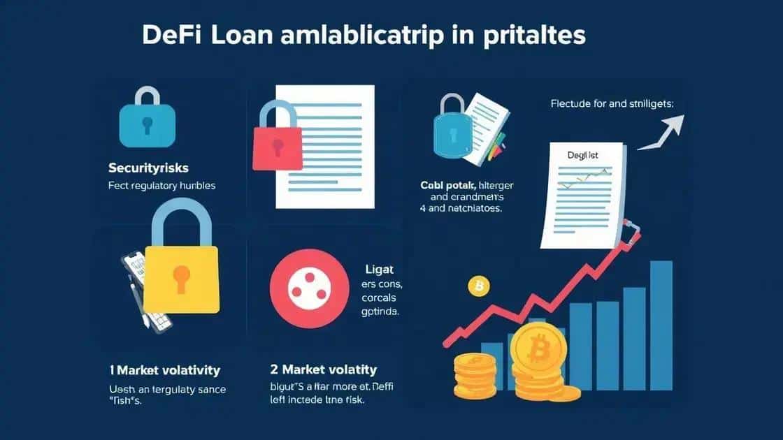 Challenges facing DeFi loan platforms