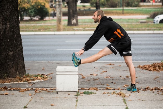 A runner viewed from the side, with an arrow indicating the correct arm swing motion, emphasizing the 90-degree angle at the elbow and the forward-backward movement.