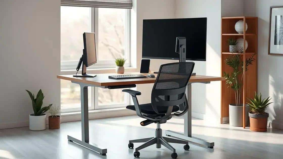 Benefits of ergonomic workspace investments