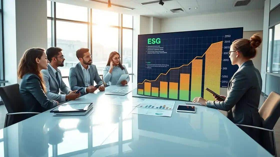 Future trends in ESG investments