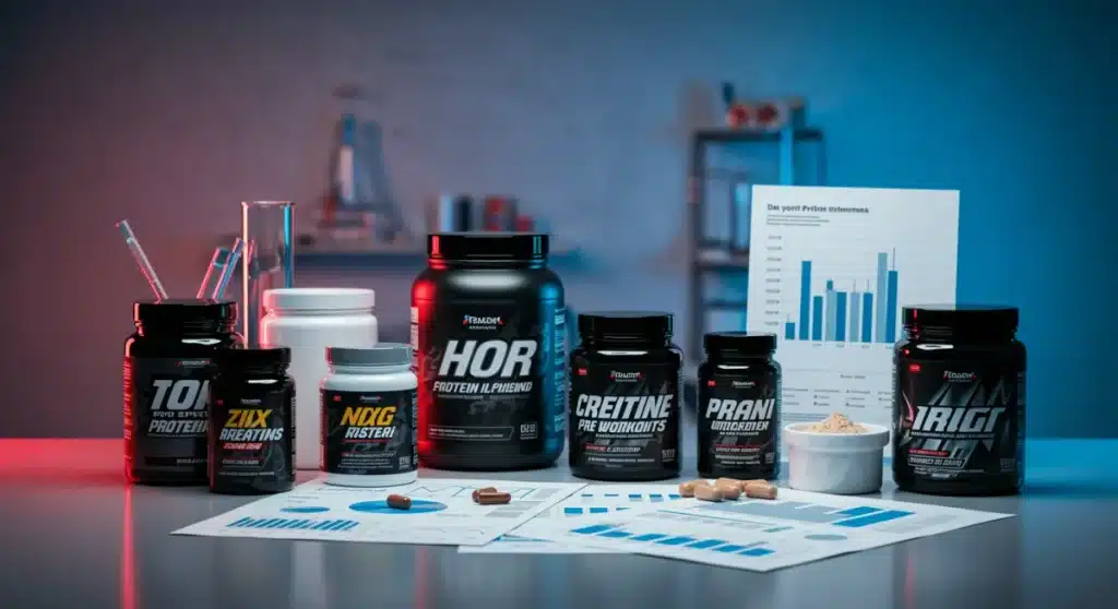 Supplement Efficacy 2025: Data-Backed Performance Enhancer Comparison