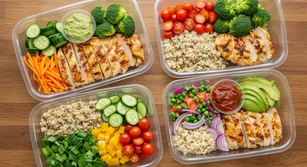 Budget-Friendly Meal Prep: 4 Healthy Lunches Under $5 in the US