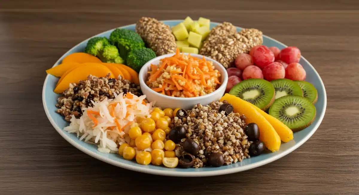 Diverse diet for gut health and athletic recovery