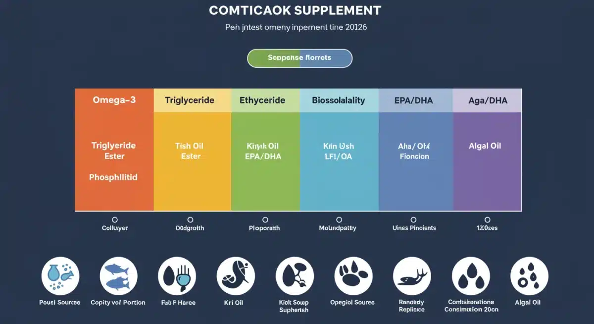 Comparison of omega-3 supplement forms and natural sources for US consumers