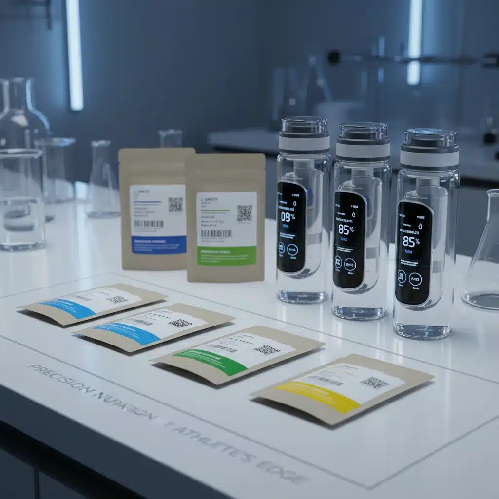Personalized sports nutrition supplements and smart bottles.